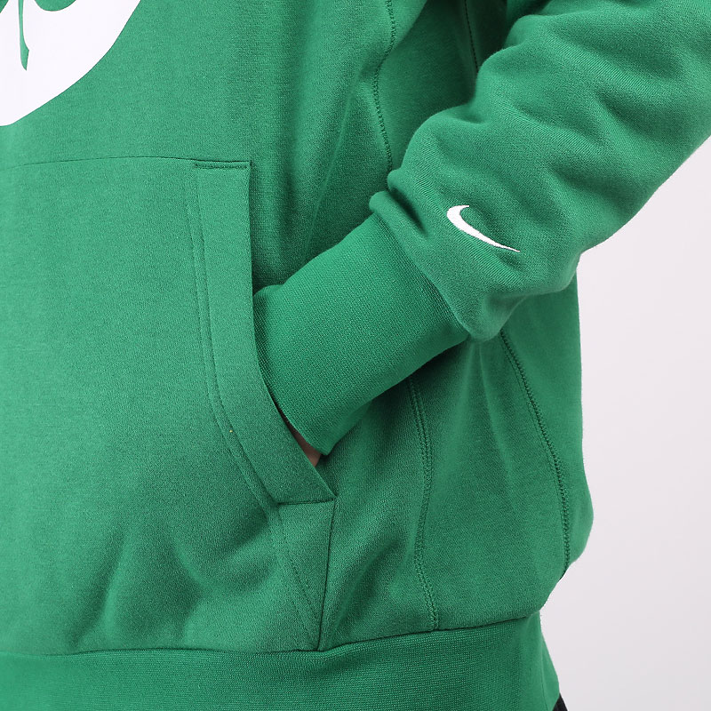 мужская зеленая толстовка Nike Boston Celtics Essential NBA Pullover Hoodie CN1189-312 - цена, описание, фото 3